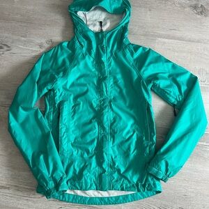 Women's Teal Hooded Jacket